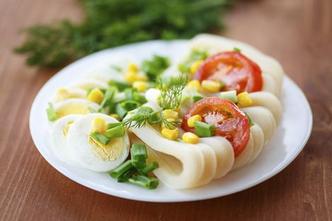 Salata od lignji s jajima