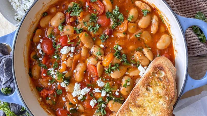 Kremasti umak od graha i raj&ccaron;ice koji se jede - kruhom!