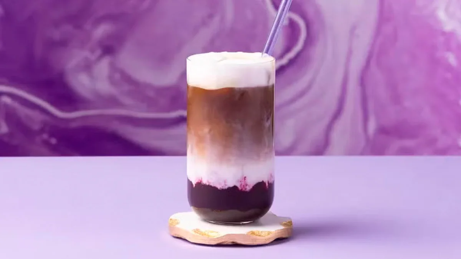 blueberry iced latte | Author: Starbucks