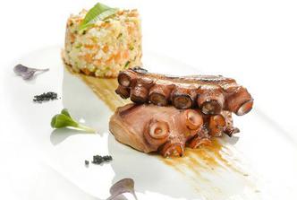 Pečeni krak jadranske hobotnice