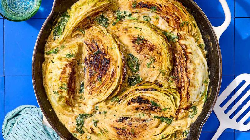 Gratinirani kupus u stilu francuske juhe od luka