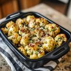 Zapečena cvjetača s češnjakom i parmezanom