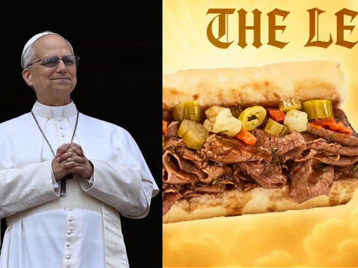 papa Lav XIV., sendvič, Chicago