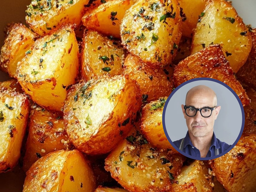 pečeni krumpir, stanley tucci