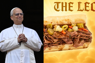 papa Lav XIV., sendvič, Chicago