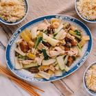 piletina iz woka s povrćem, moo goo gai pan