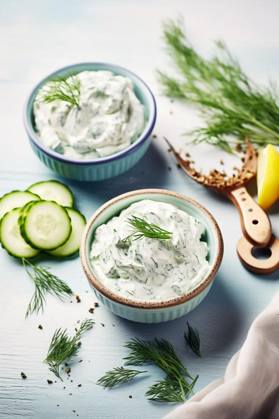 tzatziki | Author: cookingmediterranean.com/Pinterest