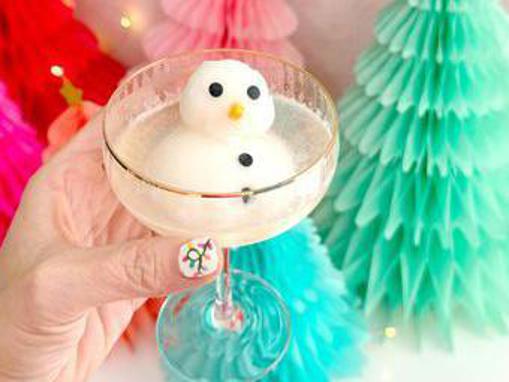 melting snowman mimosa