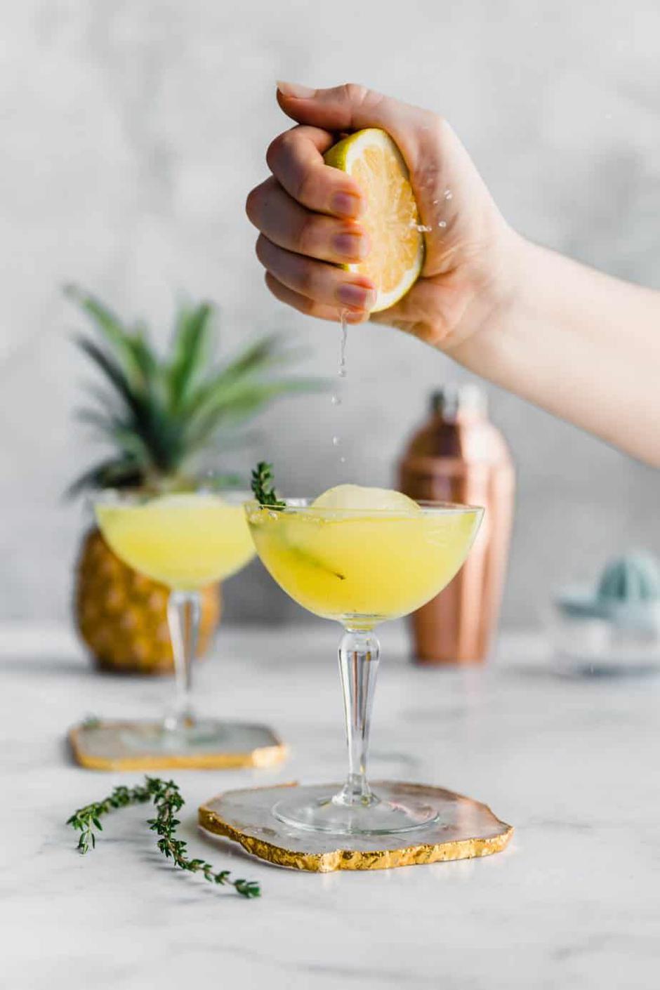 Koktel od piva i ananasa | Author: Baking Ginger/Pinterest