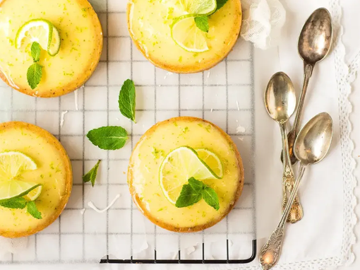 mini mojito tart