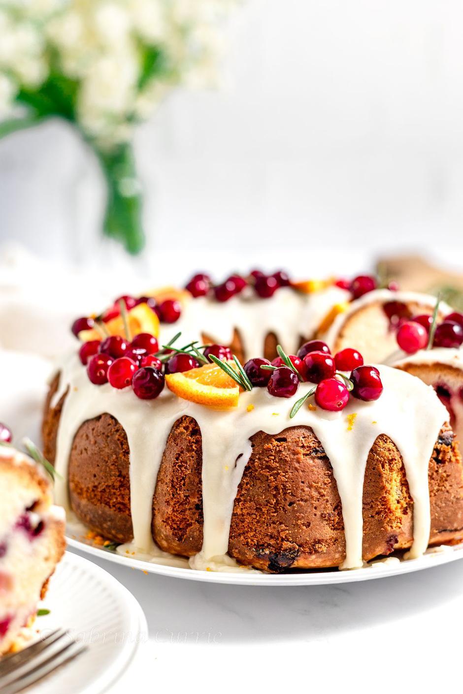 blagdanski kuglof s brusnicama i začinima | Author: Sabrina Currie/Pinterest