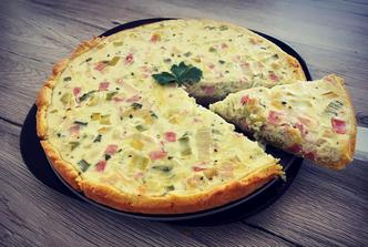 Quiche od poriluka i sira