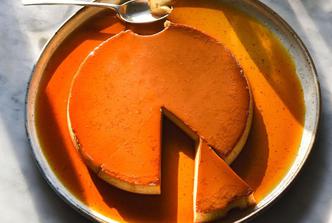 creme caramel, rožata