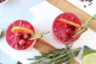 paloma s brusnicama, koktel