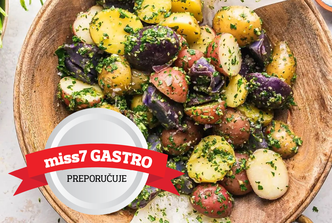 chimichurri krumpir salata