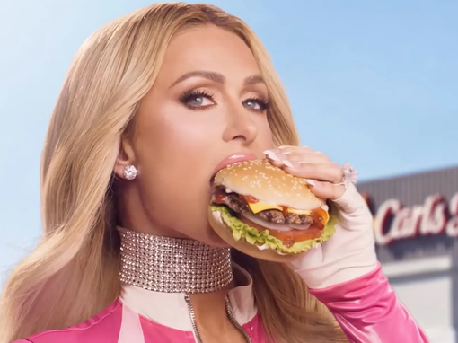 paris hilton burger, Carl's Jr.'s Famous Star Burger