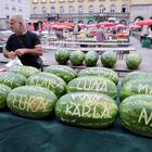 Zagreb: Personalizirane lubenice u ponudi na Dolcu