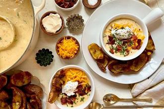 juha od pečenog krumpira