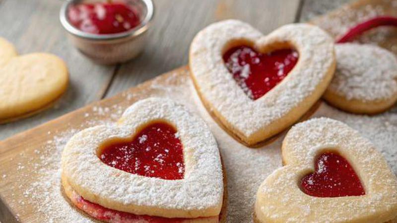 Linzer keksi&cacute;i koji govore jezikom ljubavi