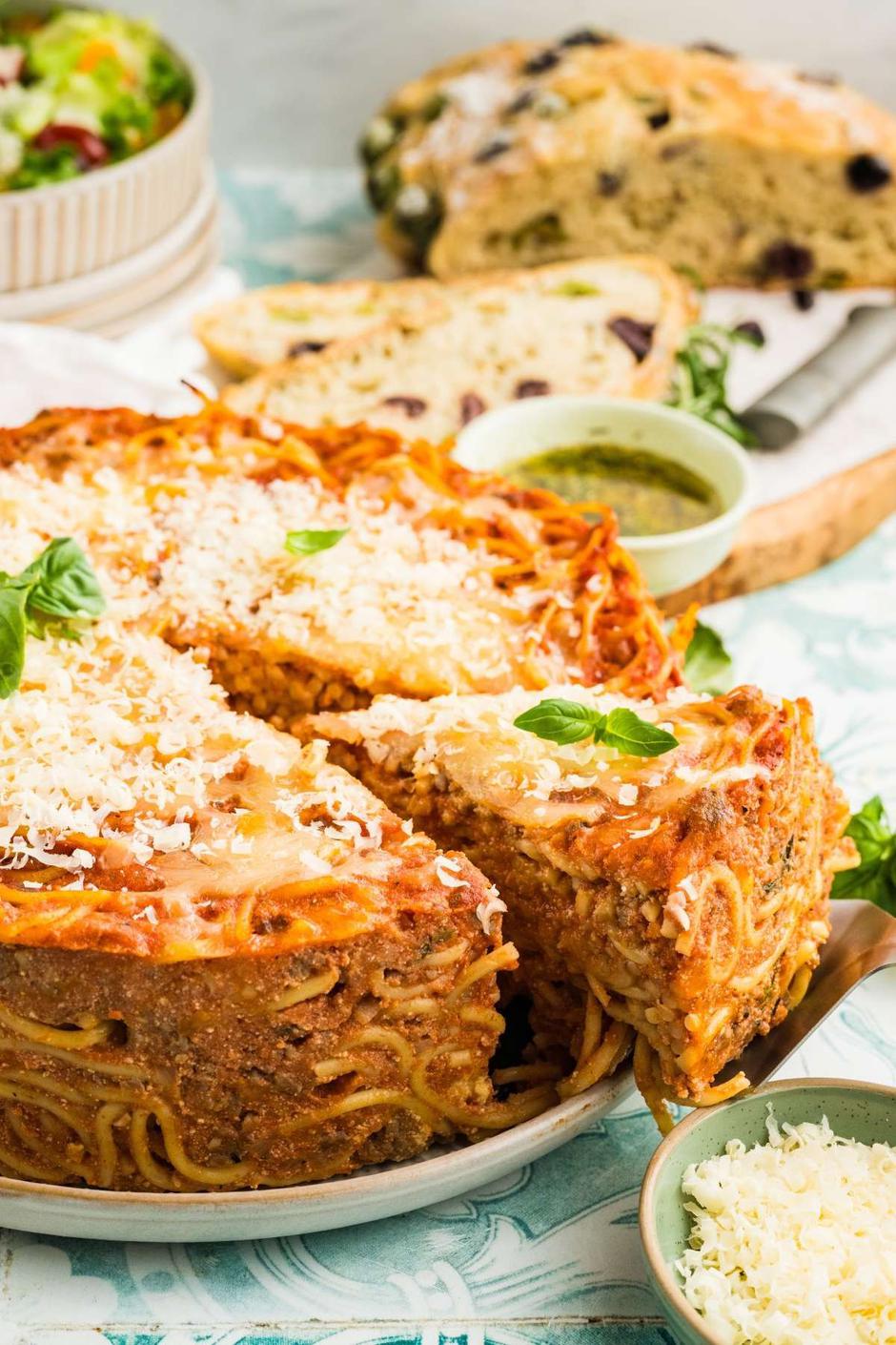 pita od špageta | Author: Bella Bucchiotti/Pinterest