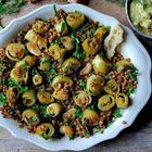 poriluk s lećom i jogurtom