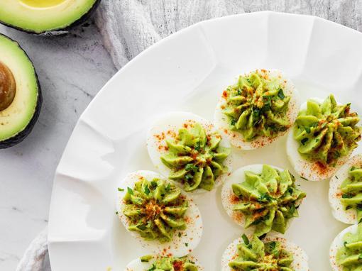 jaja punjena avokadom