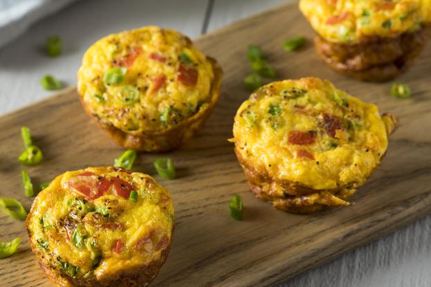 Muffini od jaja, šunke i sira