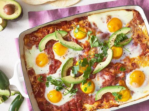 Tortilje, jaja i rastopljeni sir u složencu koji popravlja jutro