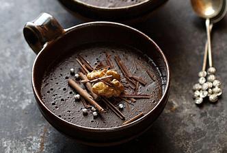 puding od tamne čokolade