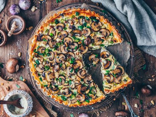 quiche od gljiva