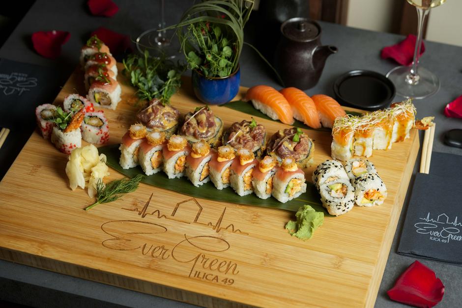 evergreen sushi, valentinovo | Author: Bojan Zibar, Filip Popović