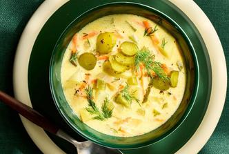 krem juha od kiselih krastavaca