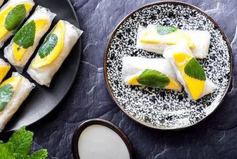 mango sticky rice rolice