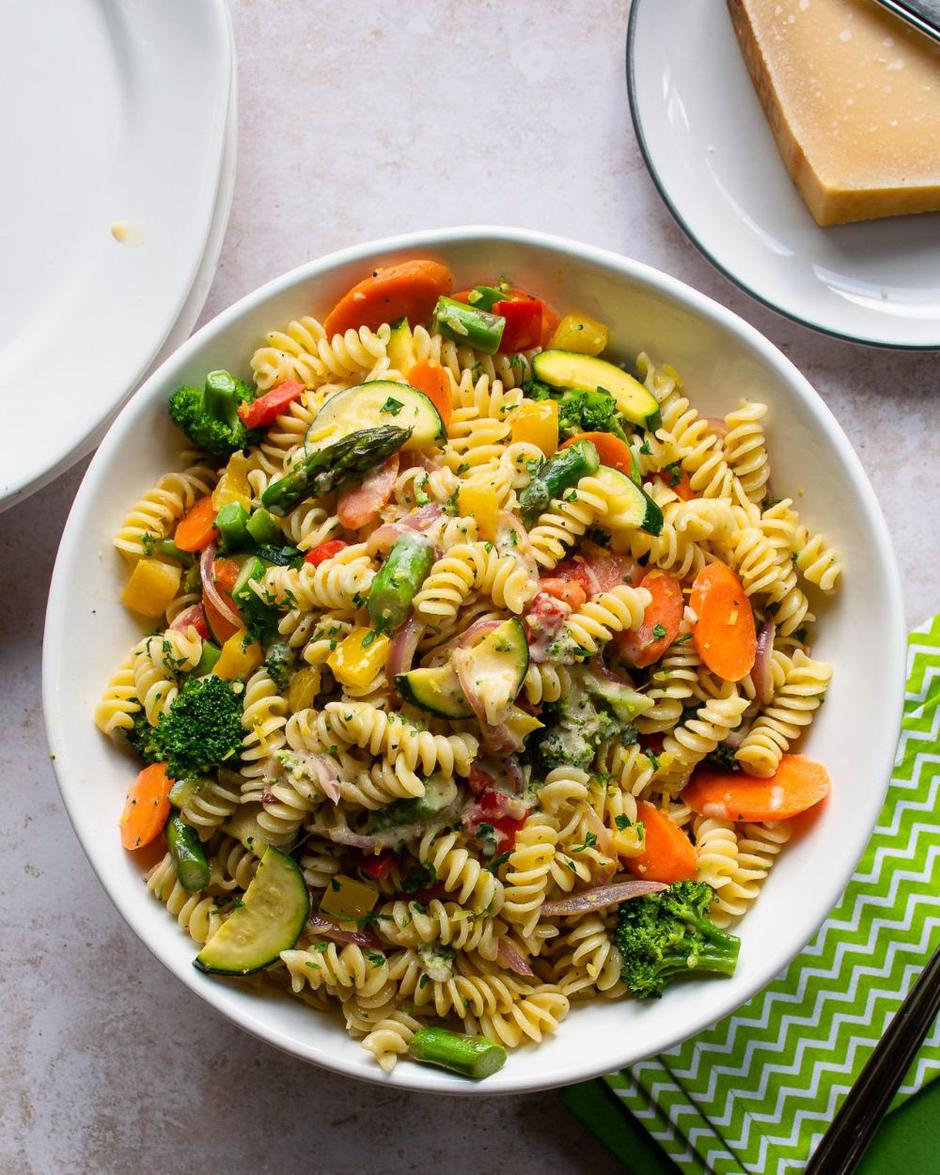 pasta primavera | Author: Blue Jean Chef/Pinterest