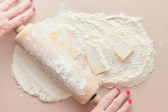 tijesto, brašno, maslac