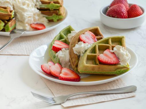 matcha vafli