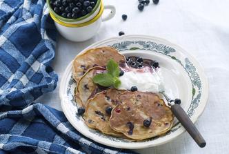 Palacinke s borovnicama