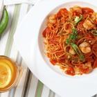 Špageti s kozicama i rajčicama