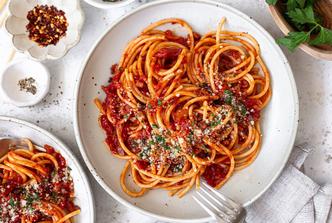 špageti amatriciana