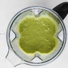 zeleni smoothie, smoothie s graškom