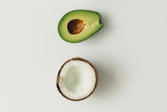 kokos, avokado, papaja, citrusi