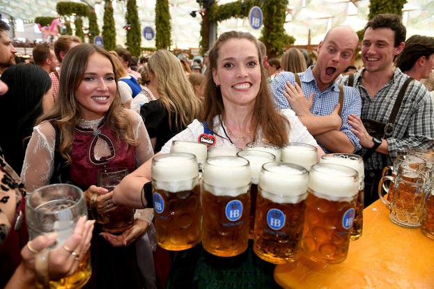 Start of the 190th Munich Oktoberfest