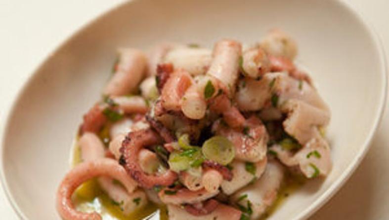 Salata od hobotnice s povćem