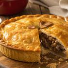 tourtiere, mesna pita