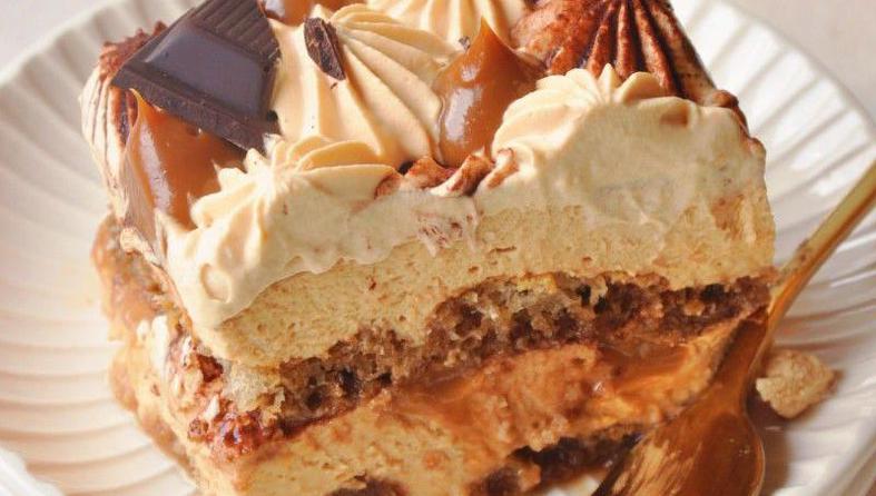 tiramisu, dulce de leche