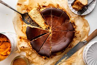 baskijski cheesecake s bundevom
