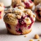 cheesecake muffini s malinama