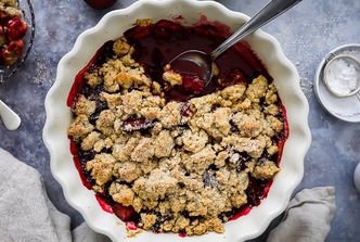 crumble od šljiva