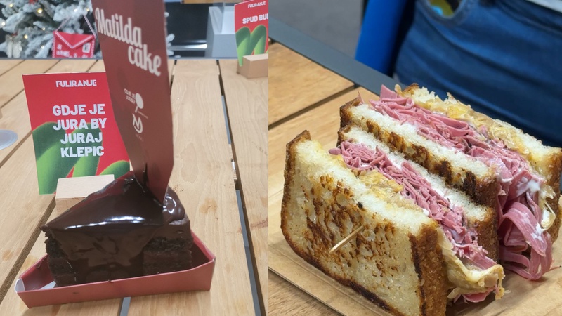 Pastrami sendvič iz Picnica i čokoladna torta kućice Gdje je Jura moji su favoriti s Fuliranja!