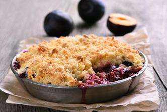Crumble sa šljivama